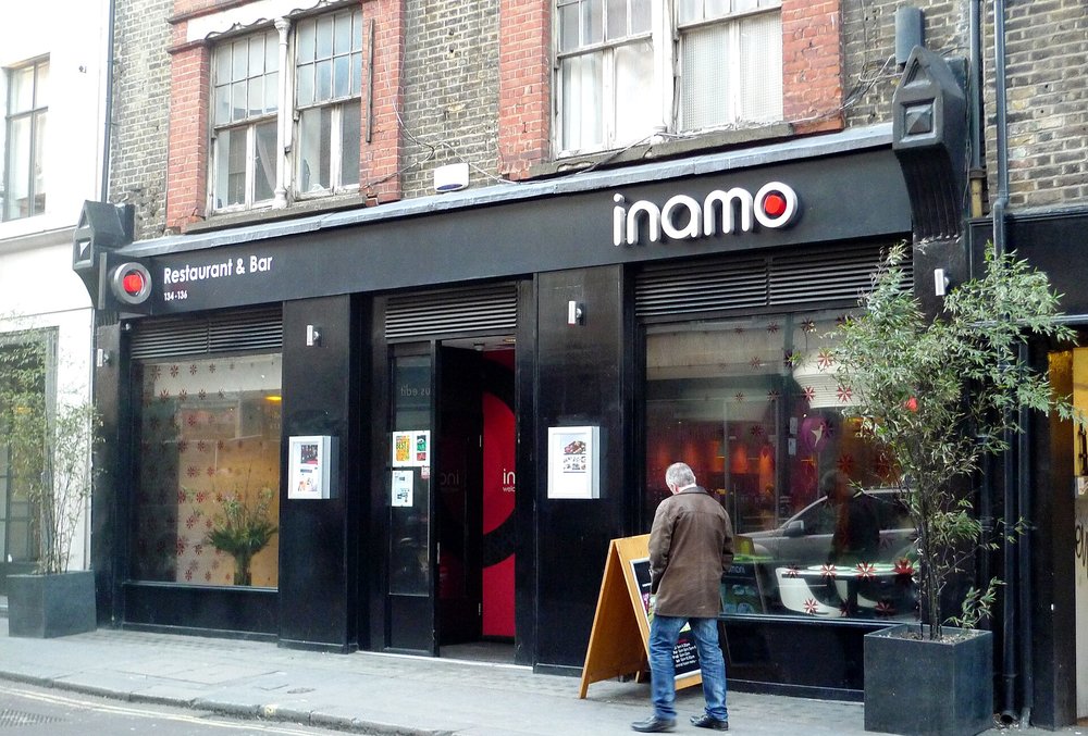 Inamo Soho’s old spot near Soho
