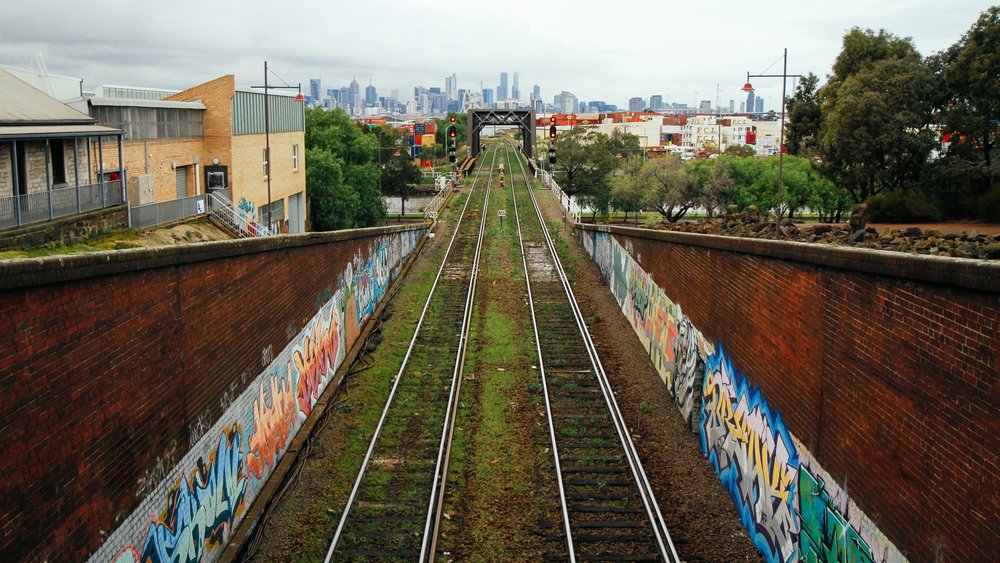 Melbourne Skyline from Footscray
