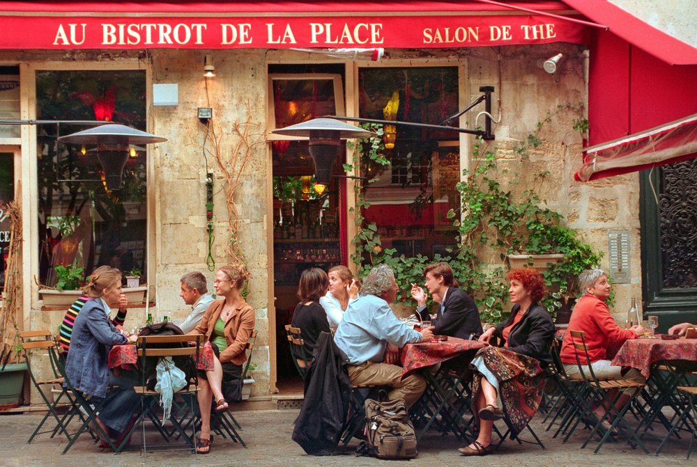 A Parisian bistro