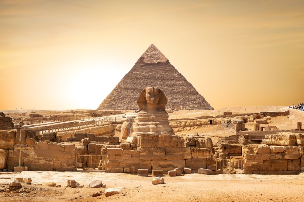 Quần Thể Kim Tự Tháp Giza Và Tượng Nhân Sư