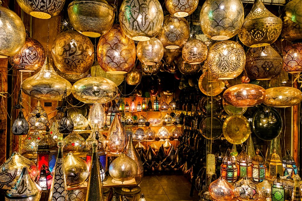 Chợ Cổ Khan El-Khalili Rực Rỡ Sắc Màu