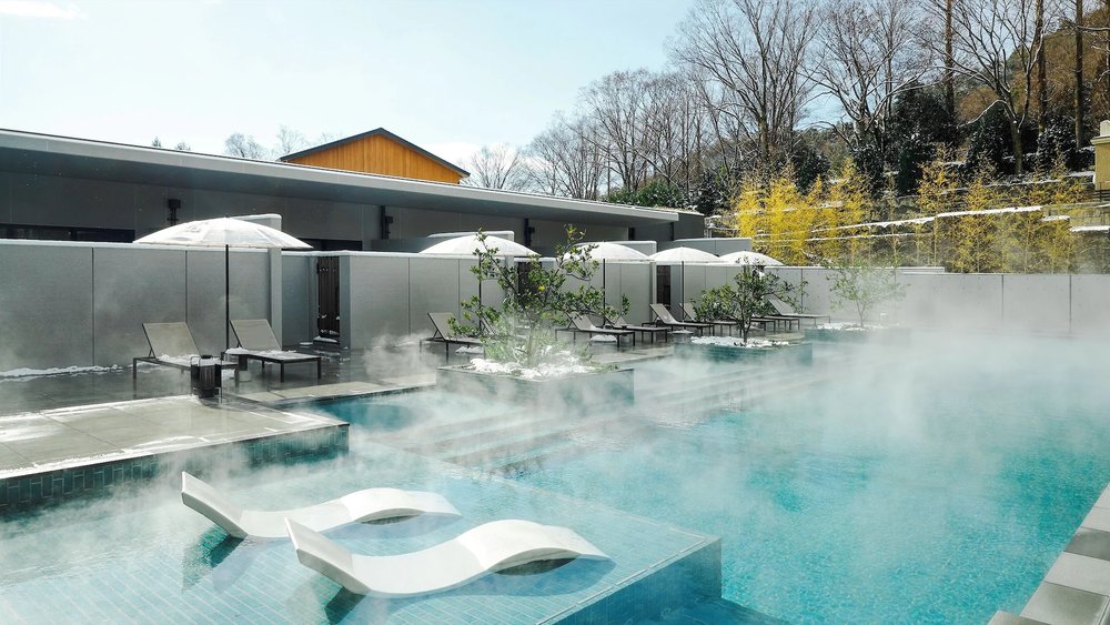 The pool at ROKU KYOTO, LXR Hotels & Resorts