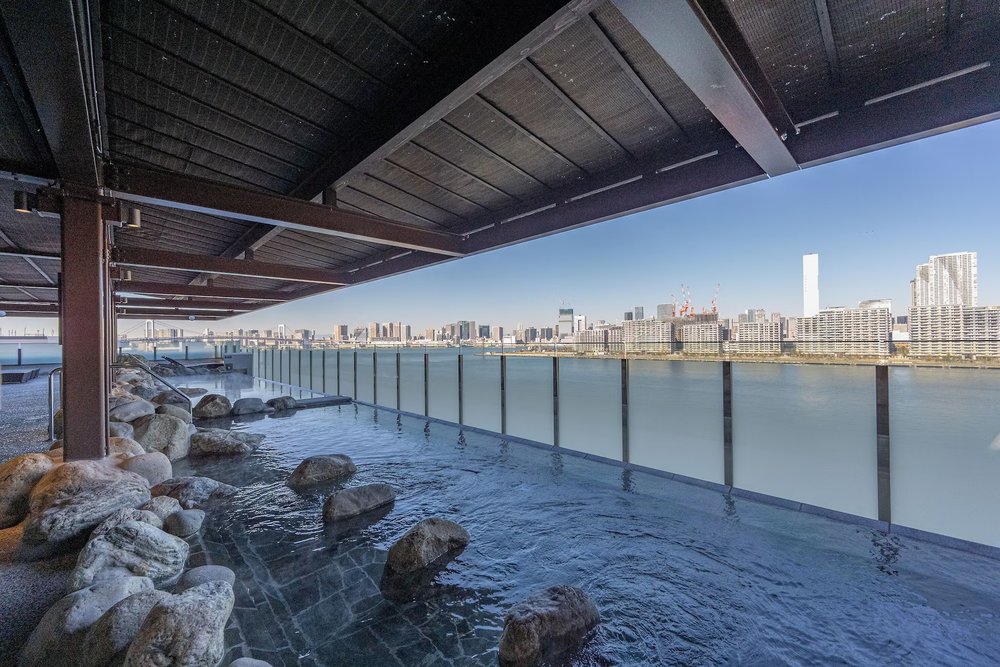 The onsen in Tokyo Toyosu Manyo Club