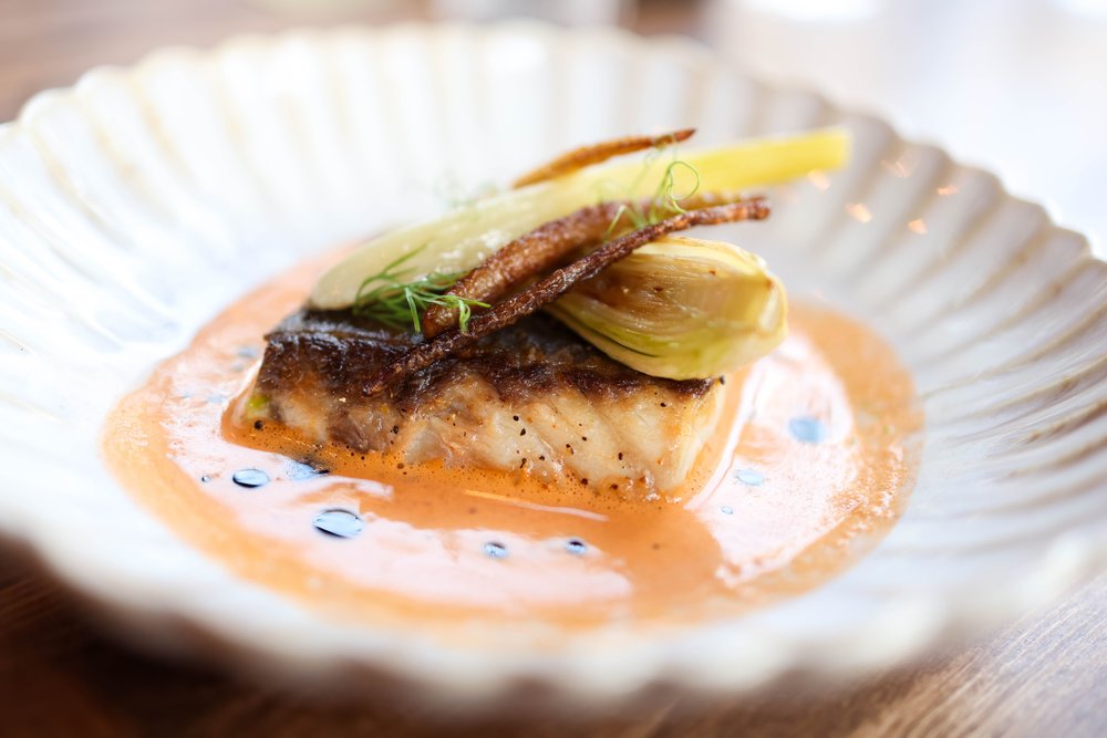 Miso-glazed black cod