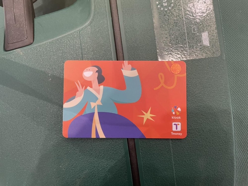 You can get your T-Money Card on Klook | Photo from Klook User