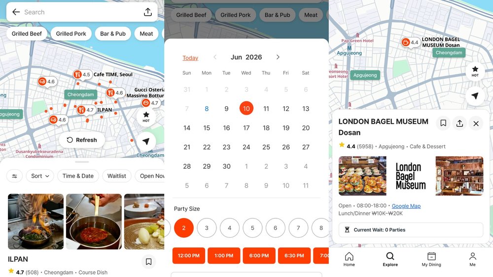 Reserve a seat at your go-to restaurant in Seoul with Catchtable 