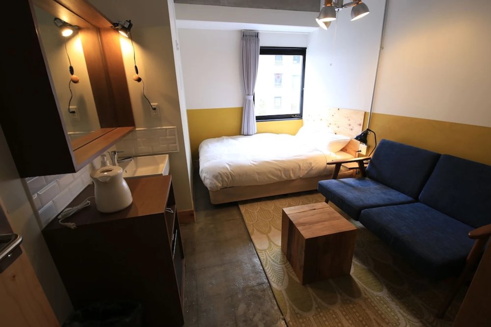 A private room in Wise Owl Hostels