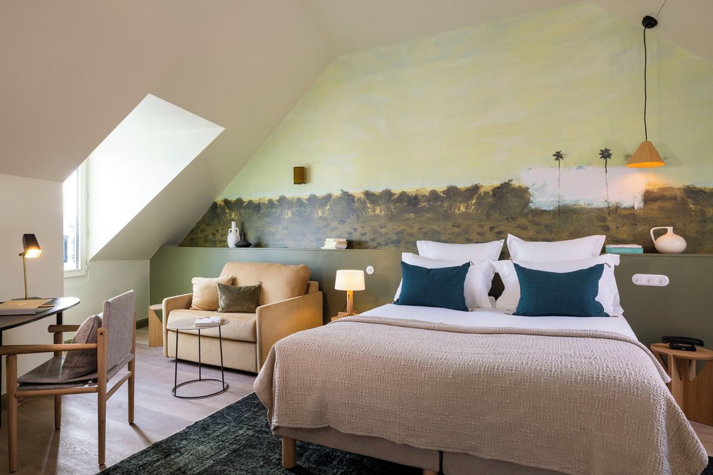 A hotel room in Le Petit Oberkampf Hotel & Spa