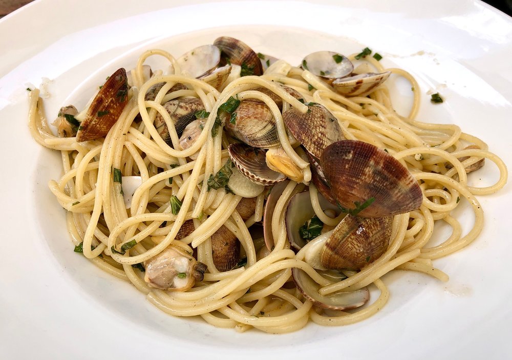 Spaghetti alle vongole | Photo Credits: Marc K on Pexels