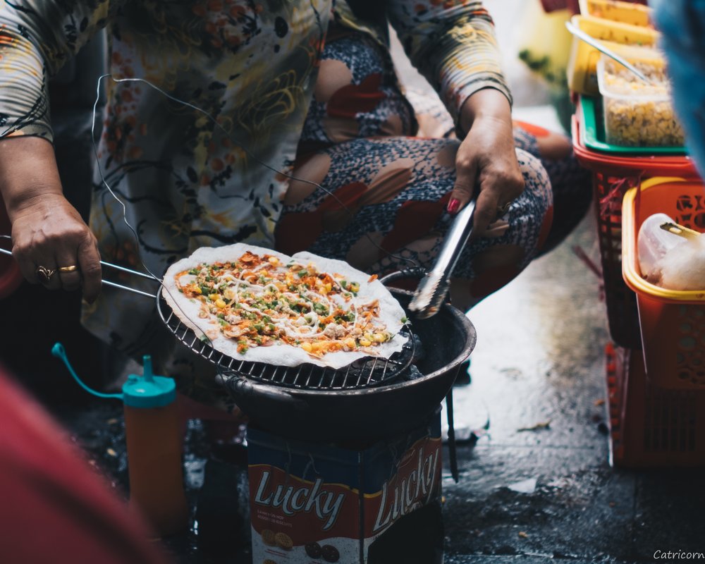 Bánh tráng nướng | Photo Credits: Tran Trung on Flickr