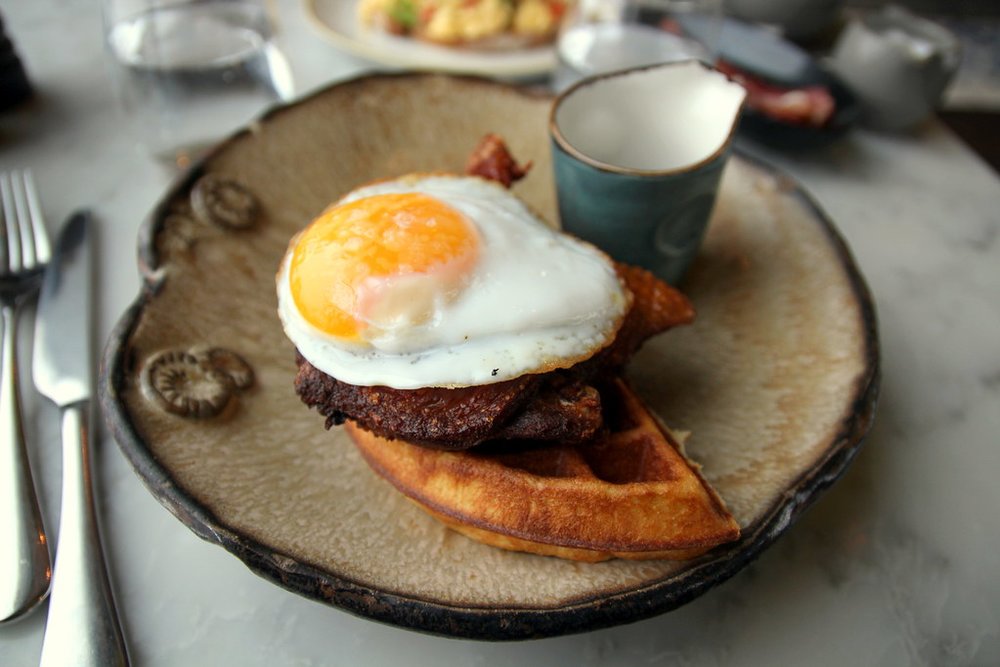 The signature Duck & Waffle meal in Duck & Waffle | Photo Credit: Flickr