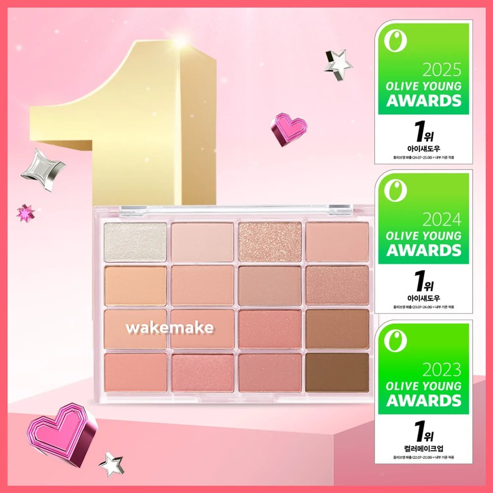 WAKEMAKE Soft Blurring Eye Palette