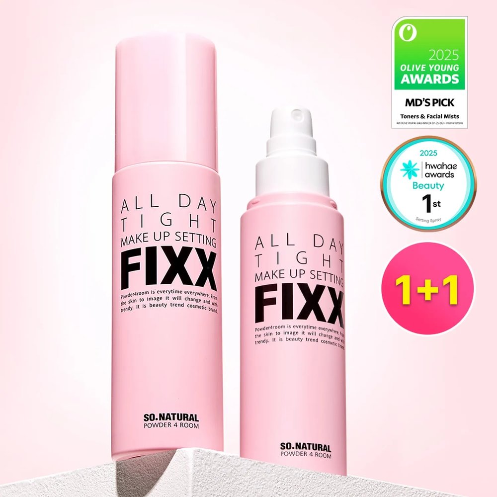 so natural All Day tight Make Up Setting Fixx