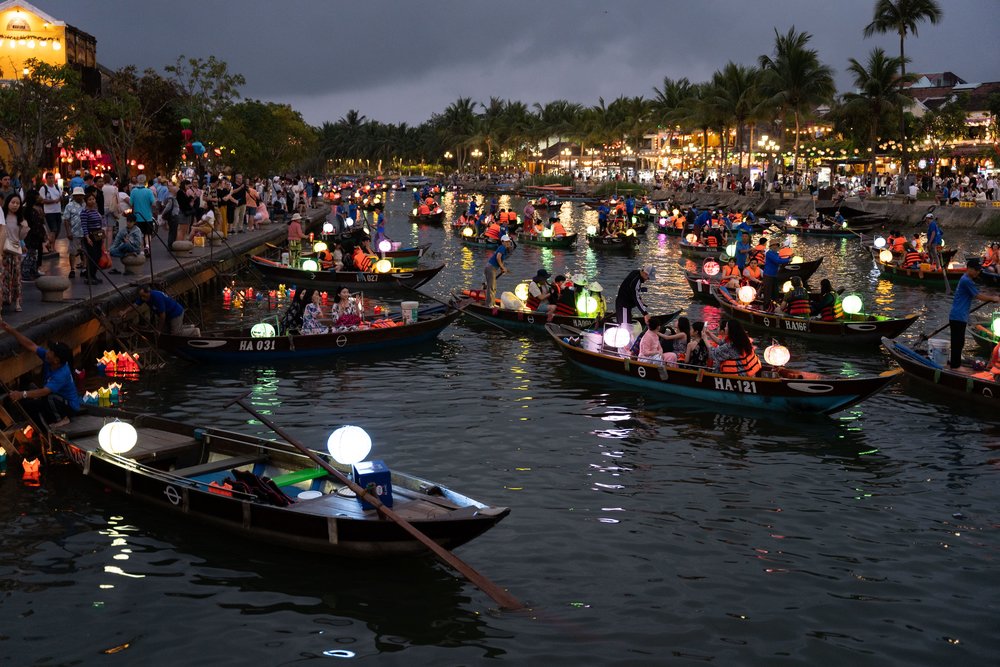  Hoi An lantern festival at night | Photo Credit: Pragyan Bezbaruah on Pexels