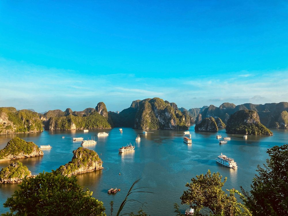  Ha Long Bay in Vietnam | Photo Credit: Anmol Bindra on Unsplash