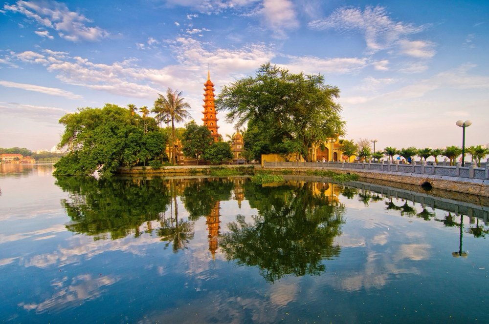  Tran Quoc Pagoda in Hanoi