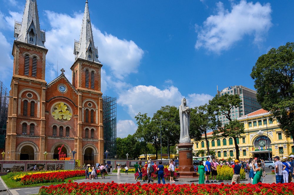  Notre-Dame Cathedral Basilica of Saigon in Ho Chi Minh City | Photo Credit: Flickr
