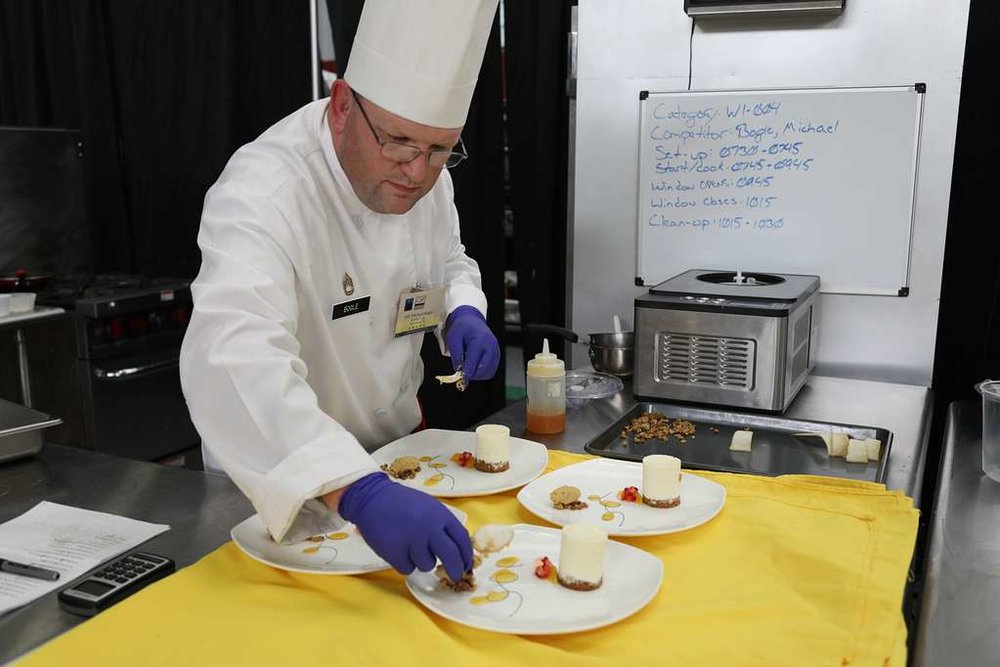 Chef preparing quenelles | Photo Credit: Wikimedia Commons