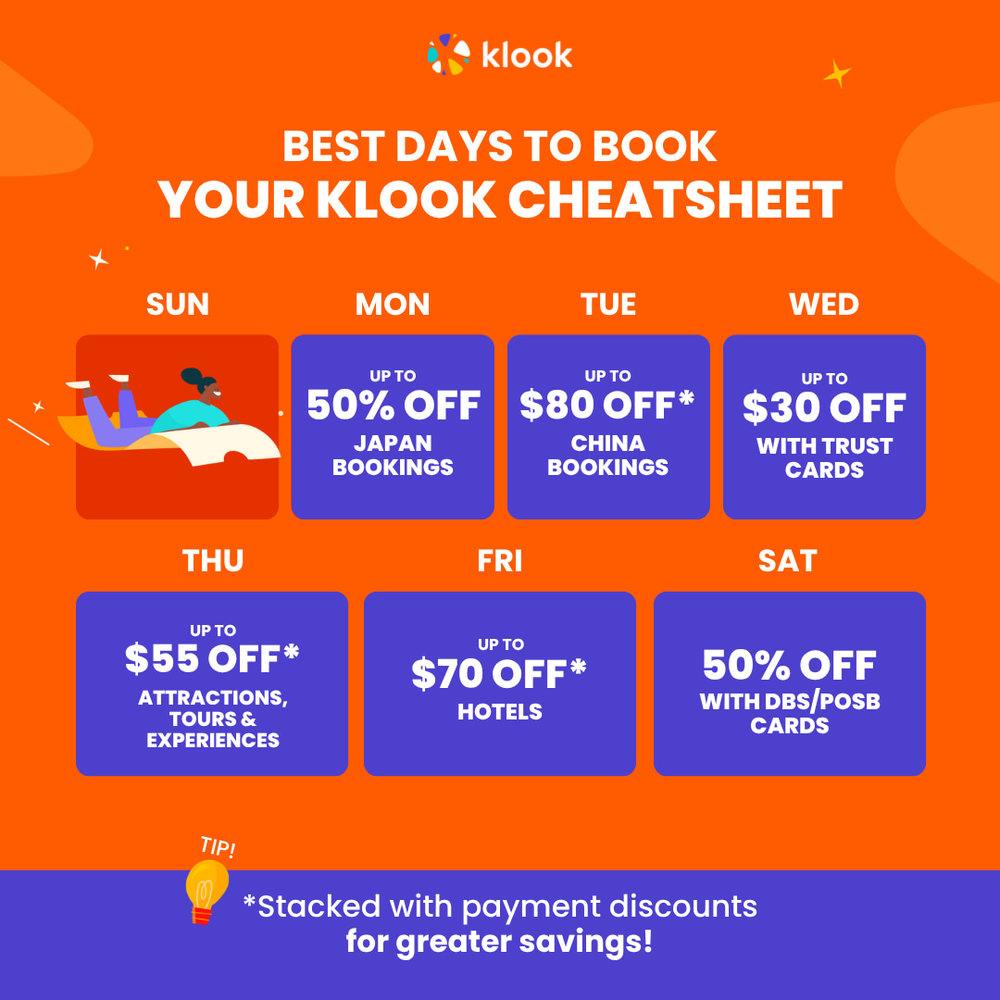 SG - booking cheatsheet