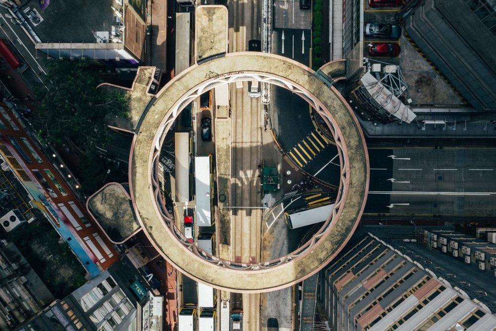 Cầu Đi Bộ Lục Gia Chủy (Lujiazui Circular Footbridge)