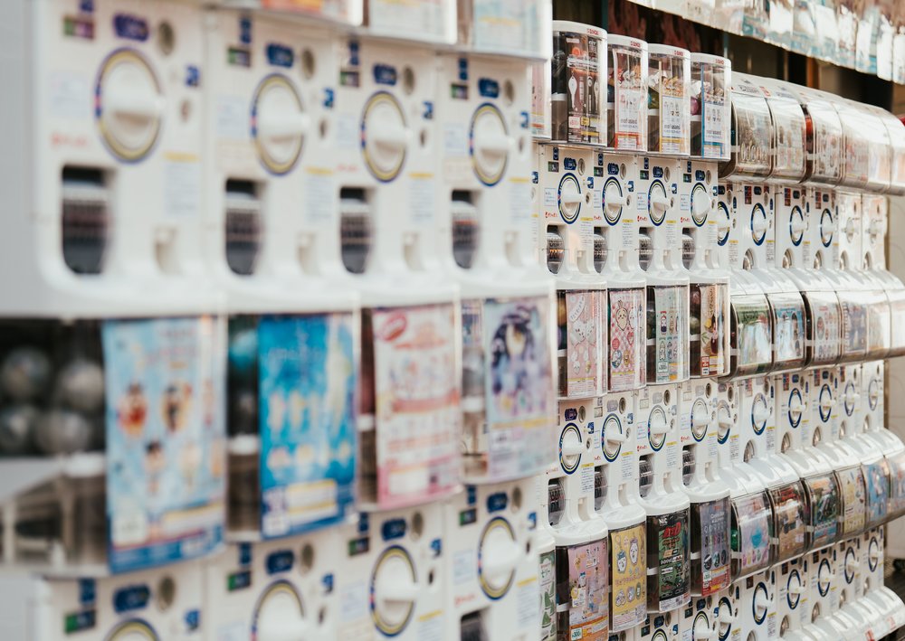 Gachapon in Ikebukuro