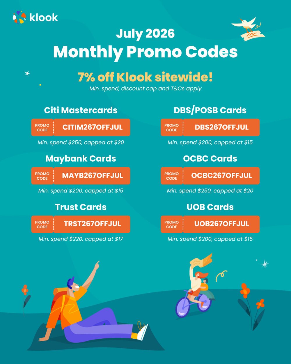 klook promo codes 2026