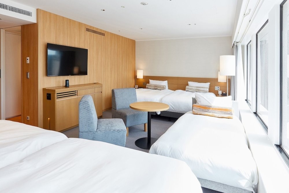 Family size rooms at Keio Plaza Hotel Tokyo