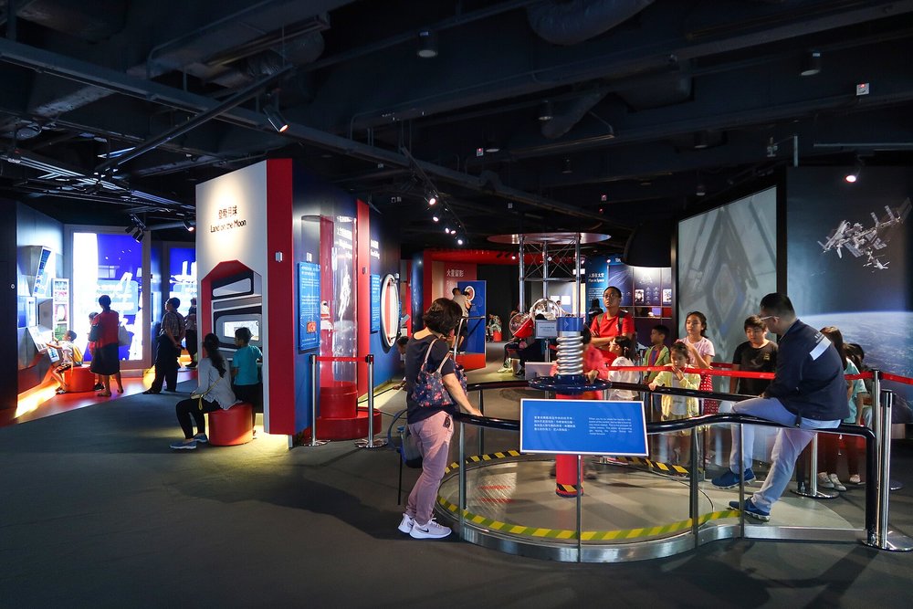 Hall of Space Exploration at Hong Kong Space Museum