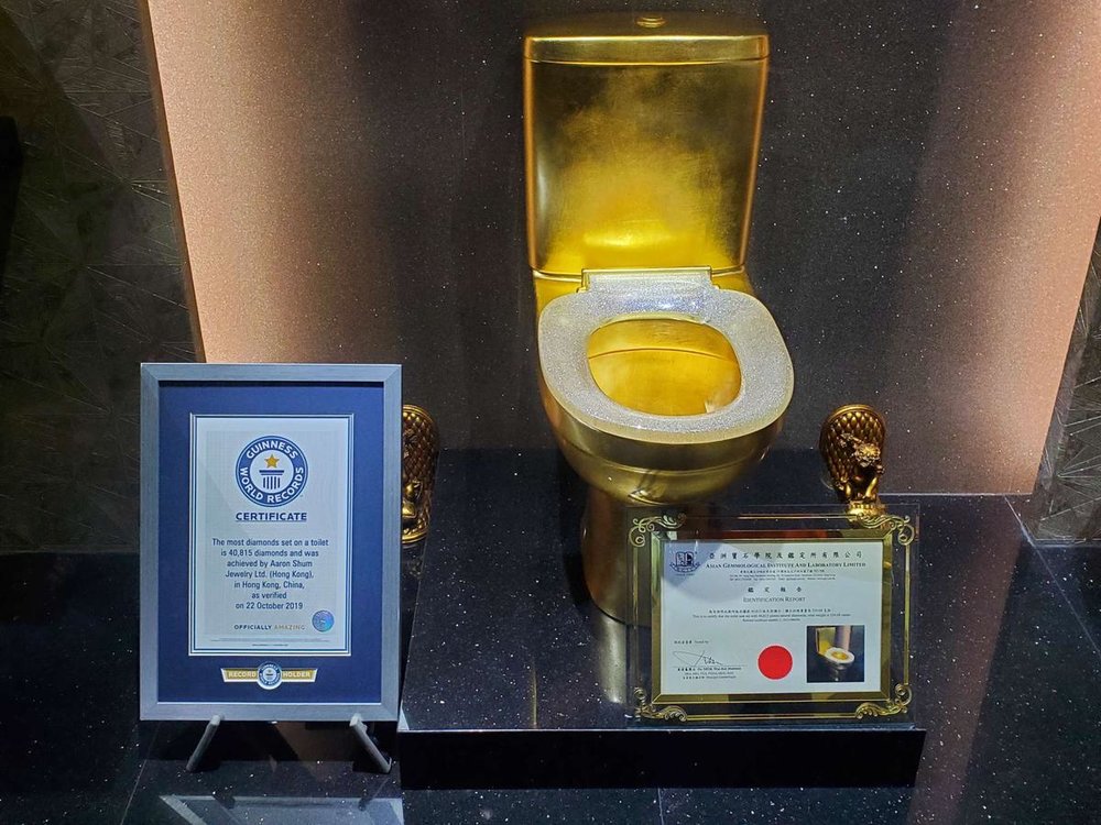 Guinness World Record exhibits at Coronet Diamond Museum