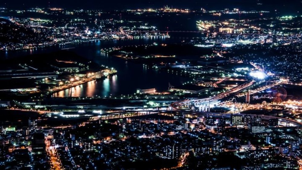 皿倉山夜景