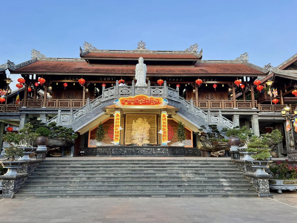 Chùa Sắc Tứ Khải Đoan - Nét Kiến Trúc Gỗ Tinh Xảo