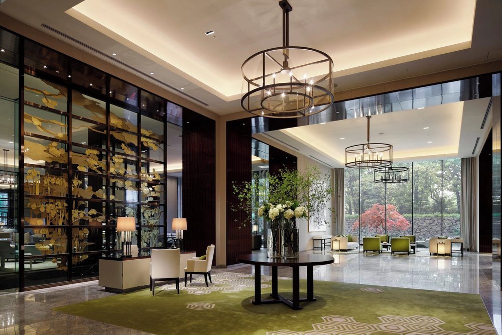 Lobby of Palace Hotel Tokyo
