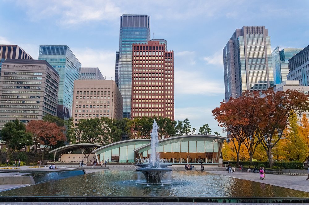 Wadakura Fountain Park