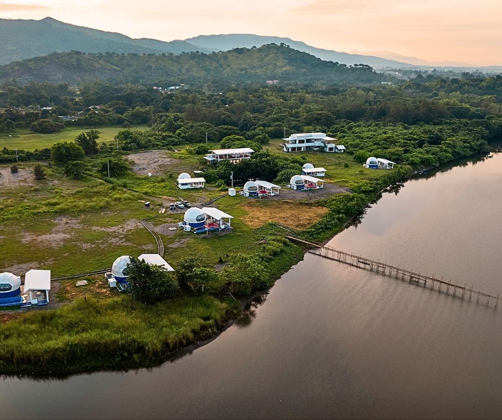 Aerial View of AmanDagat Beach Resort