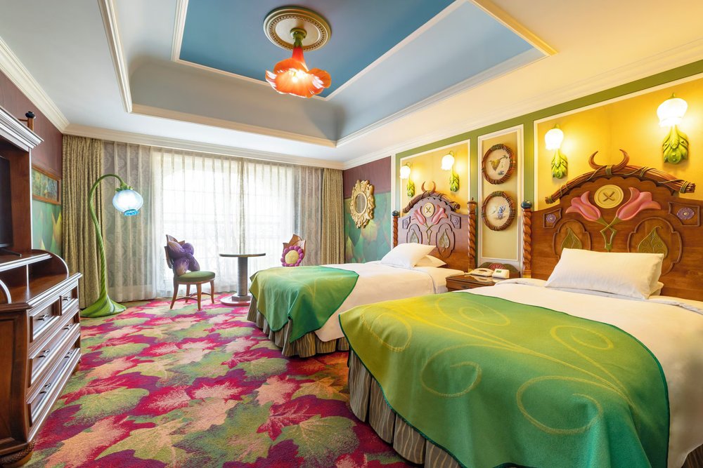 Tinkerbell room at Tokyo Disneyland Hotel