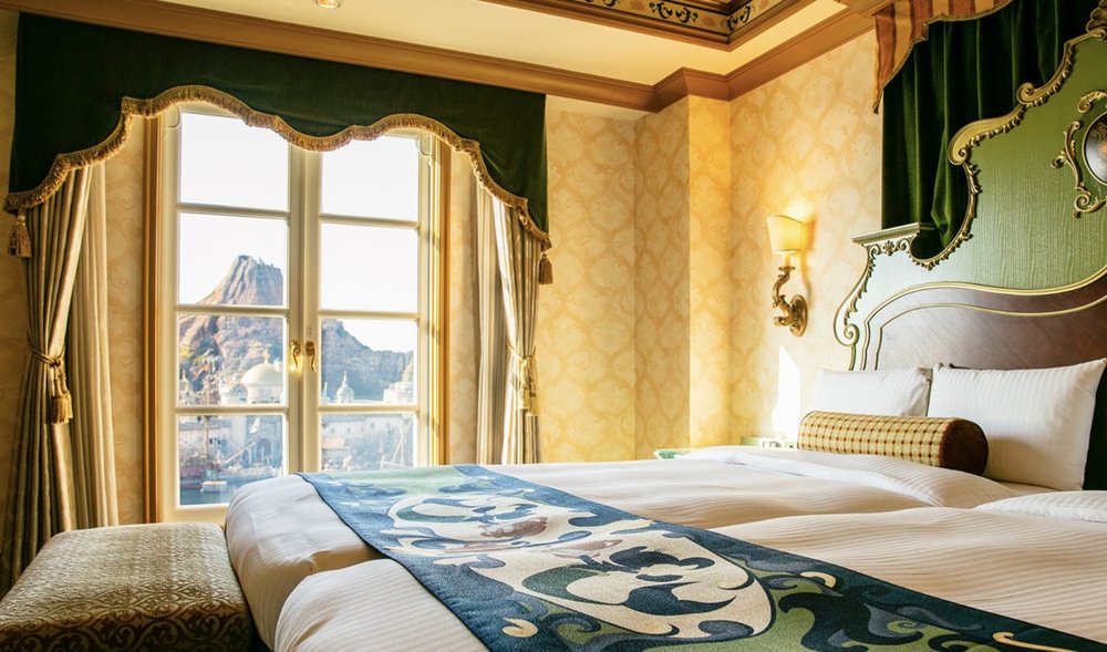 View of Mediterranean Harbor from Tokyo DisneySea Hotel MiraCosta room