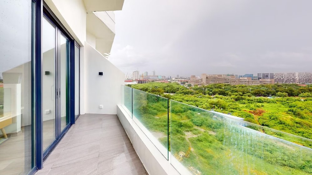 Lime Resort Manila Balcony View