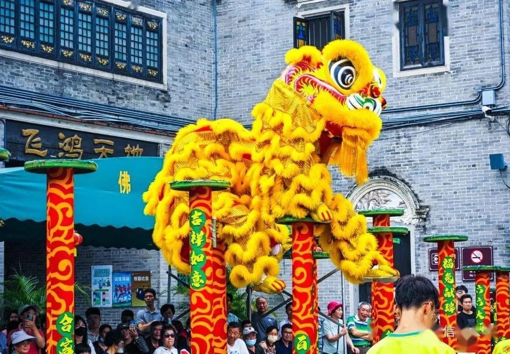SG - foshan lion dance