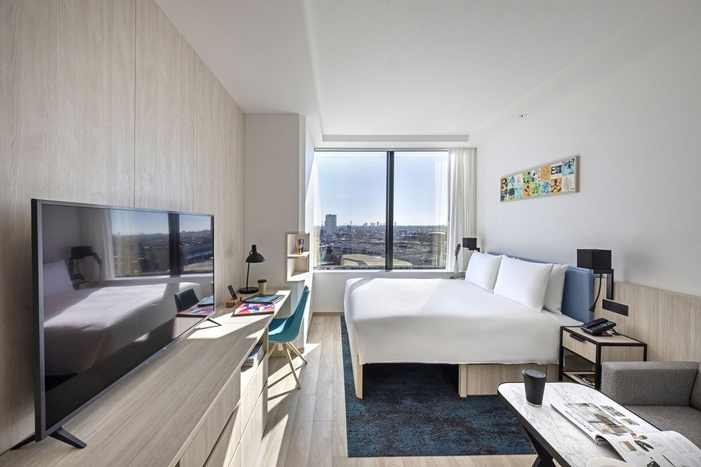 Large room space at Hyatt House Tokyo Shibuya