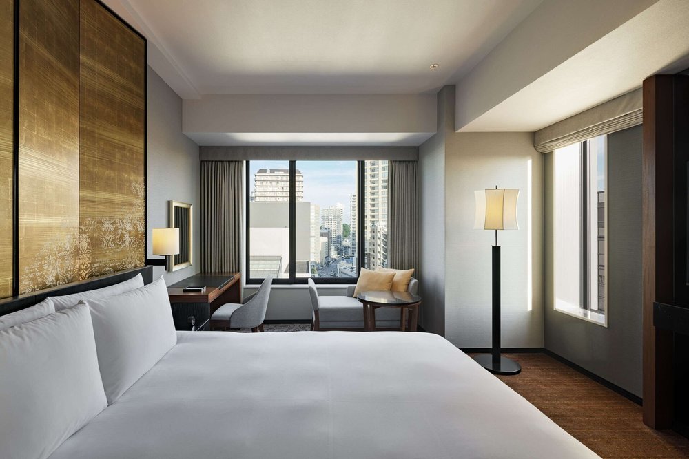 Modern rooms at Hyatt Regency Yokohama