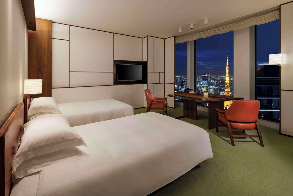 View of Tokyo Tower from Andaz Tokyo Toranomon Hills
