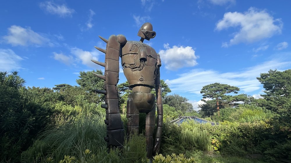 Robot soldier at Ghibli Museum