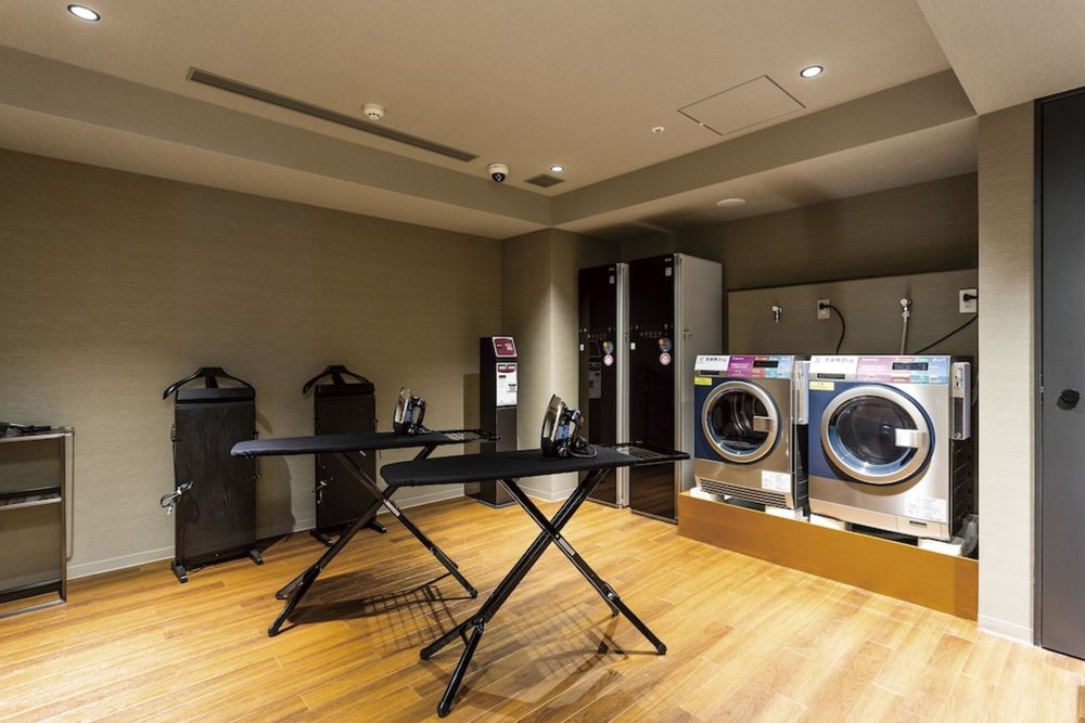Laundry room at Shibuya Stream Hotel