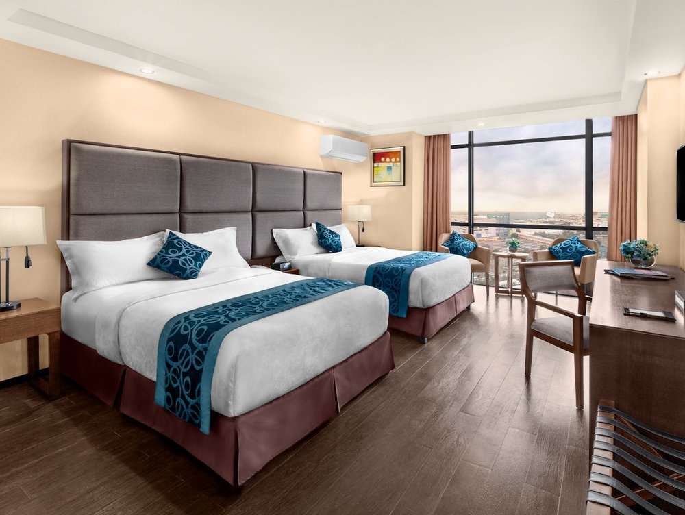 Premiere Twin Room at Golden Phoenix Hotel Manila