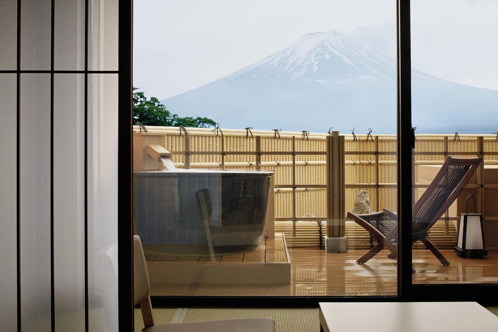View of Mt Fuji from Konansou