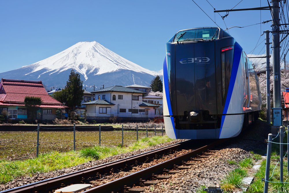 Fuji excursion train