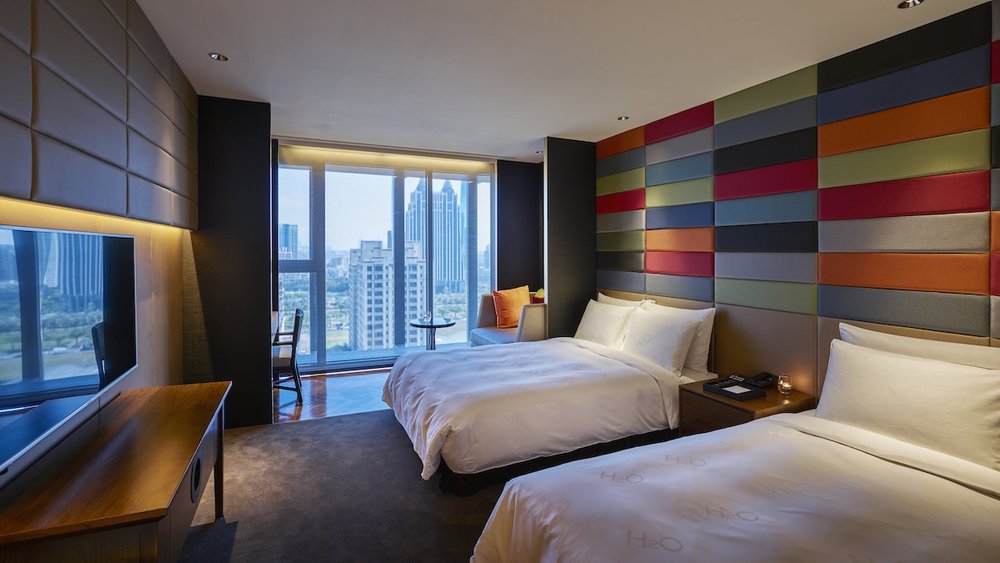 Triple Room With a View At Hotel H2O