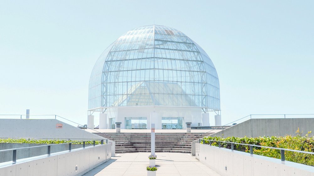 葛西臨海水族園玻璃穹頂