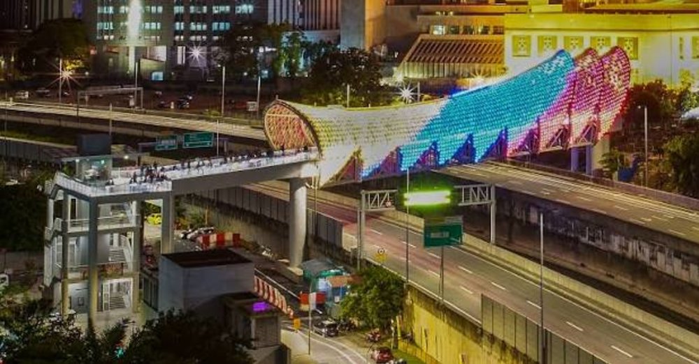  Cầu Đi Bộ Saloma Link (Pintasan Saloma)