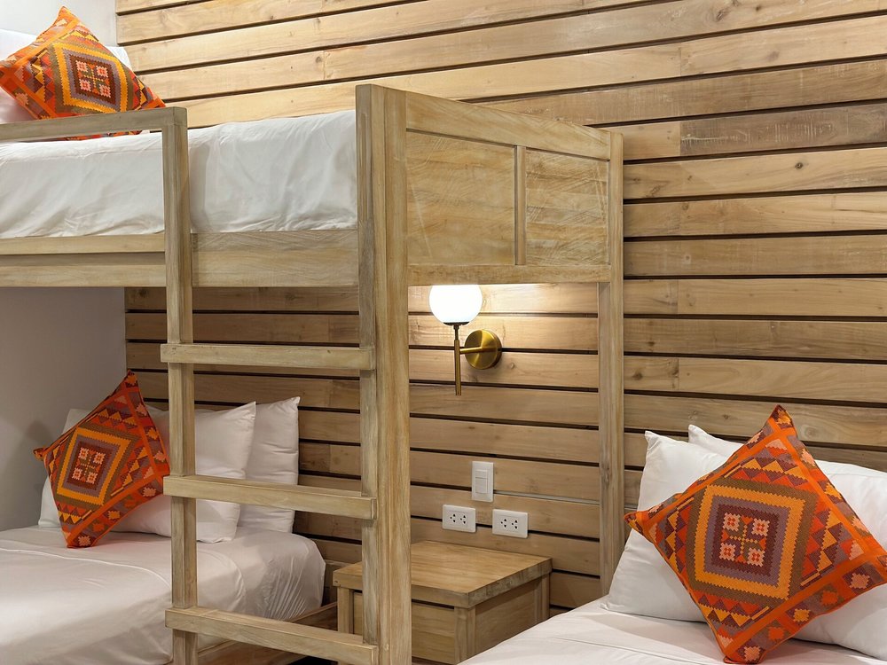Bunk beds at Reside Siargao